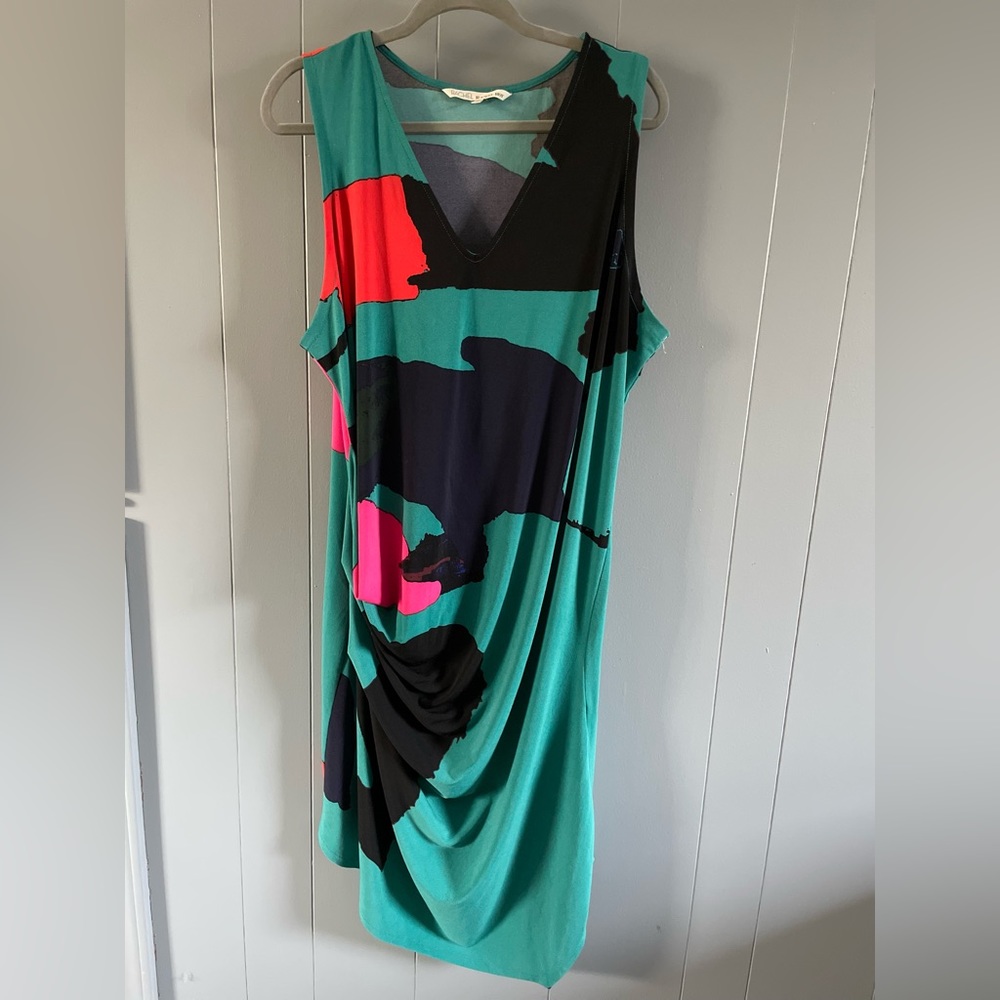 Graphic print dress